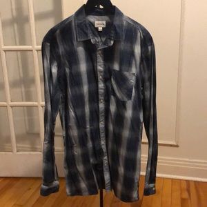 F&O plaid shirt size XL